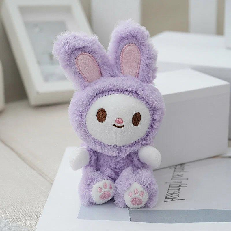Glipet Peluş Tavşan Köpek Oyuncağı 9x16x6 Cm Mor