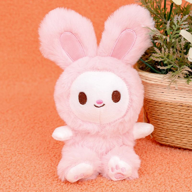 Glipet Peluş Tavşan Köpek Oyuncağı 9x16x6 Cm Pembe