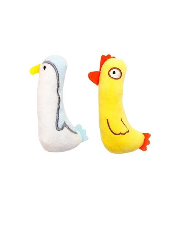 Glipet Peluş Uzun Boyunlu Tavuk Kedi Oyuncağı 11 Cm