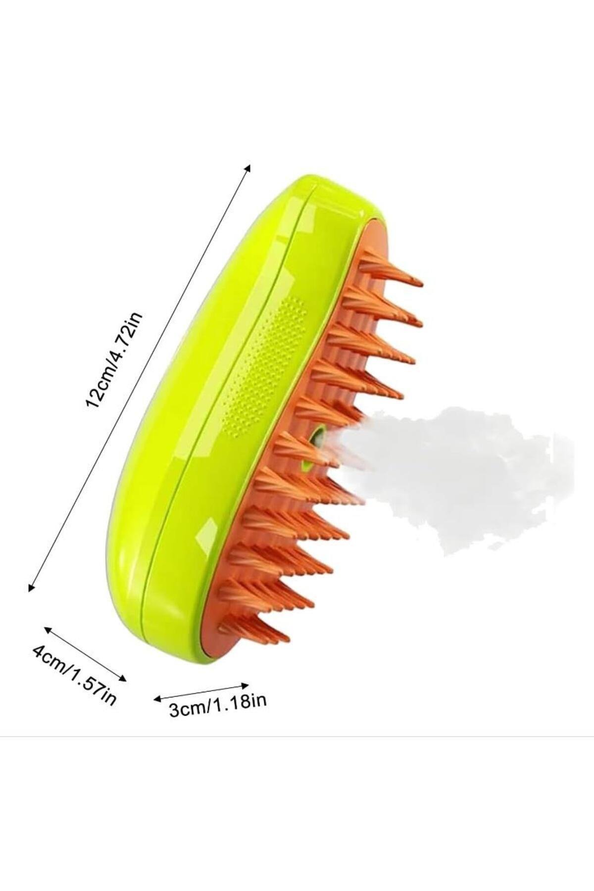 Glipet Pet Brush Buharlı Tarak Kedi Köpek Buharlı Yıkama Tarağı