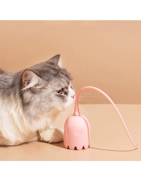 Glipet Şarjlı Hareketli Lale İnteraktif Kedi Oyuncağı Pembe