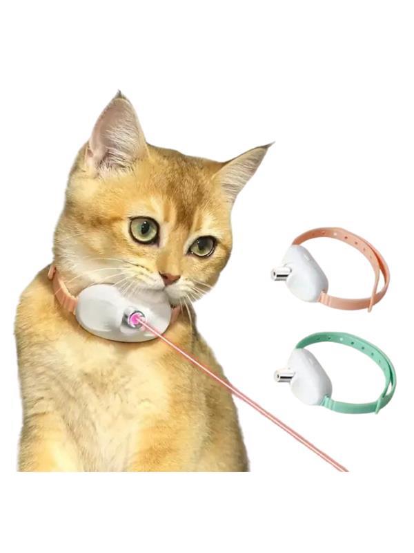 Glipet Şarjlı Lazerli Kedi Tasması Pembe