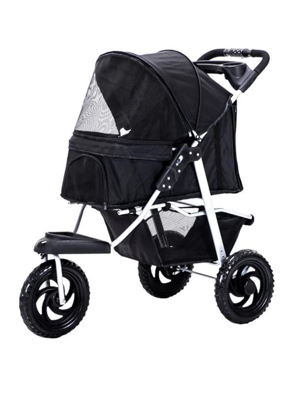 Glipet Seul Kedi Köpek Arabası 53x76x100 Cm Siyah