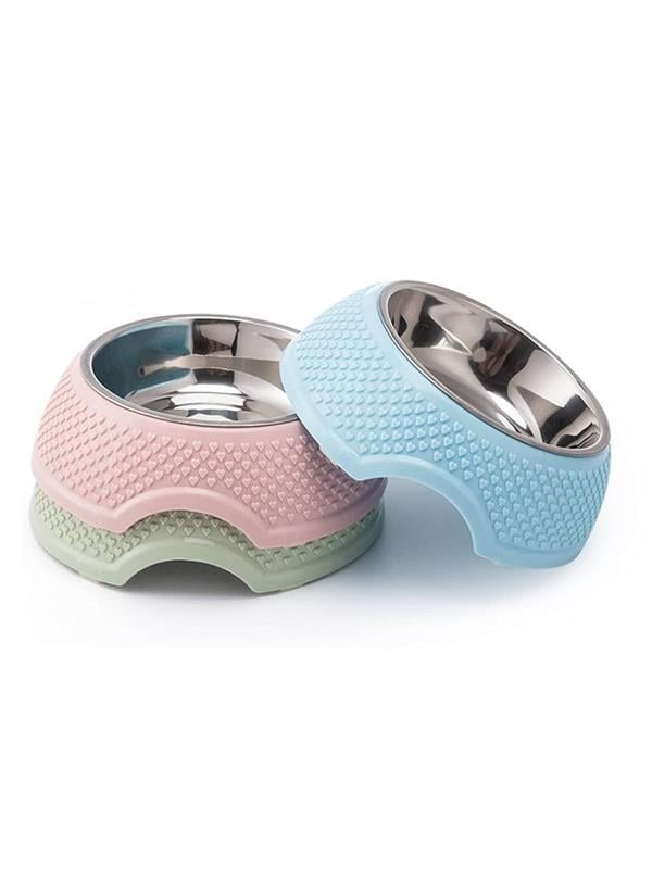Glipet Thron Melamin Mama ve Su Kabı 400 ml 19x6 Cm Yeşil