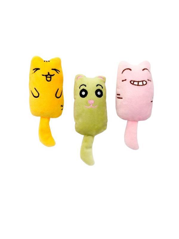 Glipet Uzun Kuyruklu Peluş Kedi Oyuncağı 14 Cm