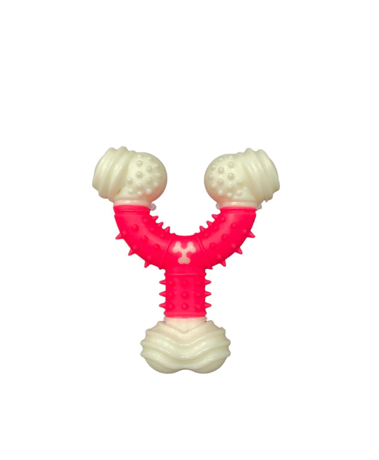 Glipet Y Şekilli Kemik Köpek Oyuncağı 12cm Pembe