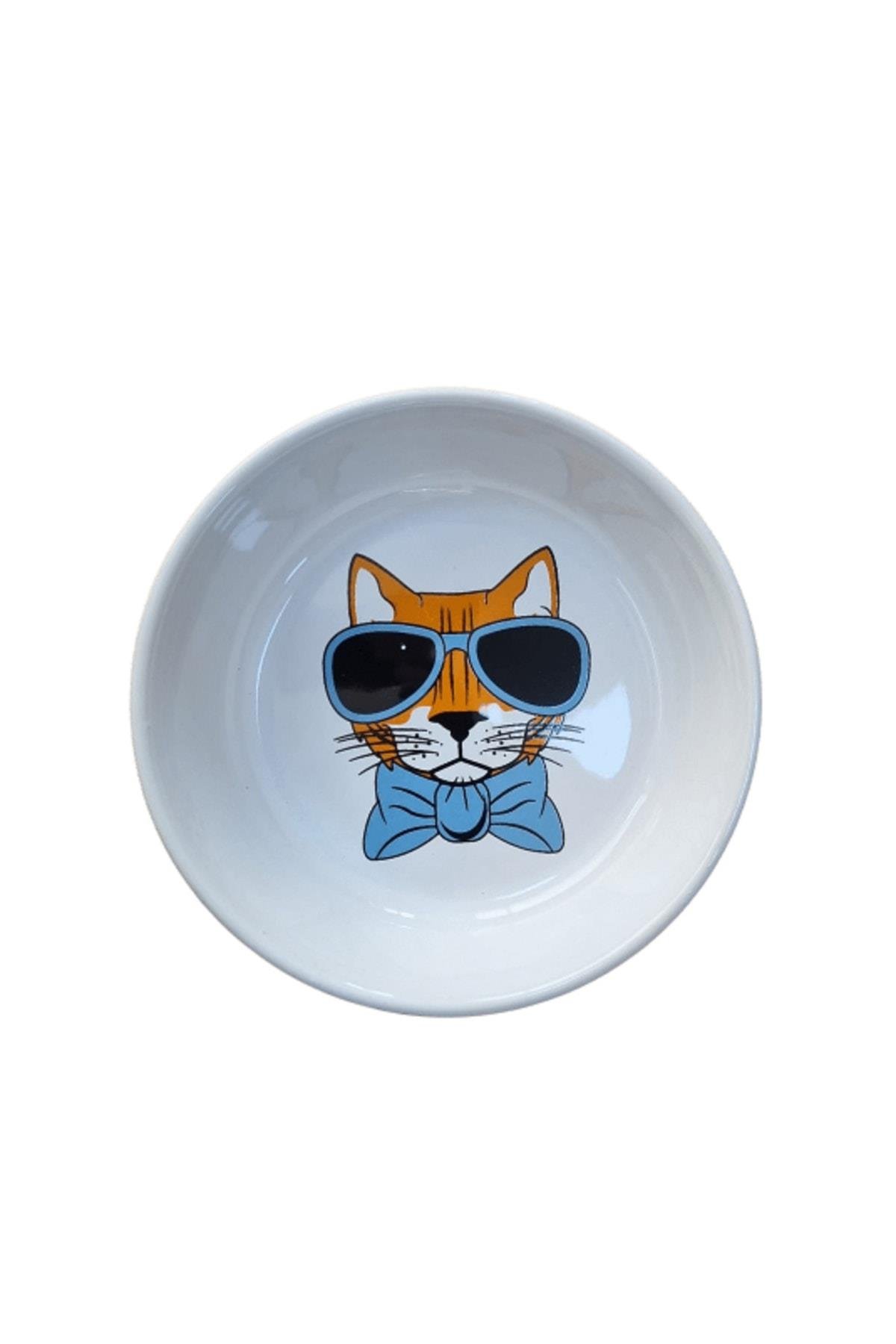 Glipet Yıkanabilir Seramik Mama Ve Su Kabı 14 cm 250 ml SUNGLASS NO:2