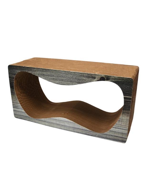 Glipet Yüksek Kalite Karton Kedi Tırmalama Antrasit No:1 32x67x24 Cm