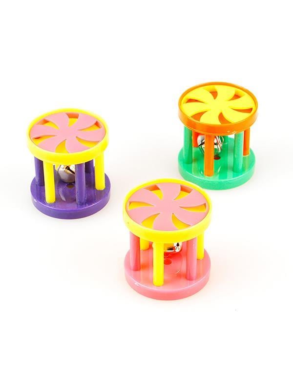 Glipet Zilli Silindir Kedi Oyuncağı 4x4 Cm 2 li