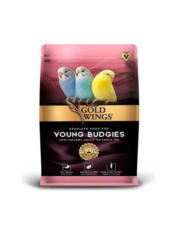 Gold Wings Premium Yavru Muhabbet Kuşu Yemi 1 kg
