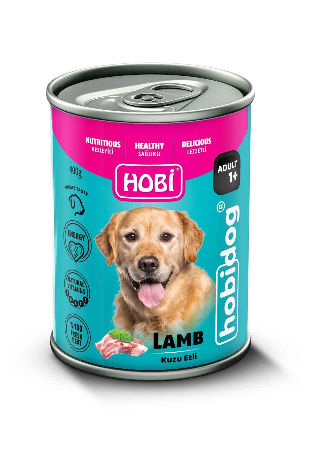 Hobi Hobidog Kuzu Etli Yetişkin Köpek Konservesi 400gr