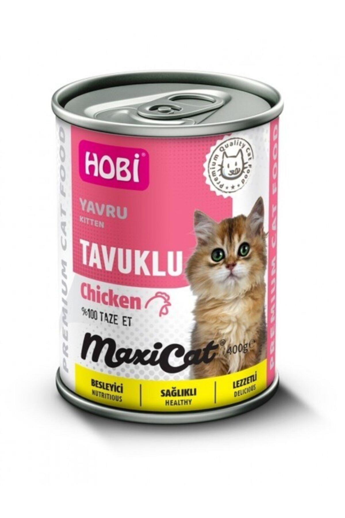 Hobi Maxicat Tavuklu Yavru Kedi Konservesi 400gr