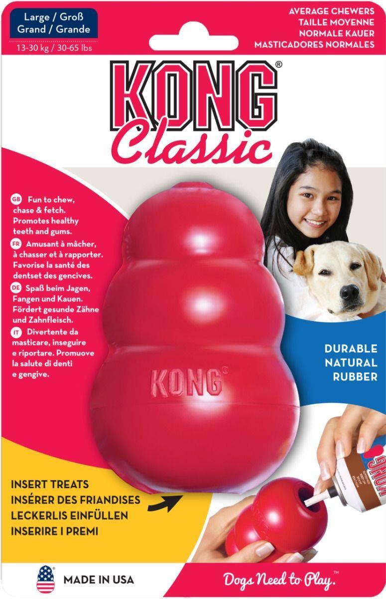 KONG Classic Köpekler için Çok Amaçlı Isırma Oyuncağı XS