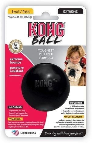 KONG Extreme Köpekler için Top Şeklinde Çok Amaçlı Isırma Oyuncağı Ultra Sert S