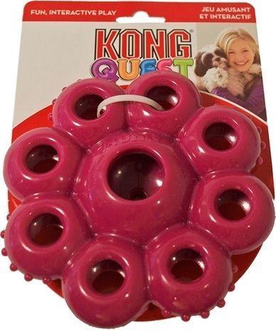 KONG Quest Star Çiçek Şeklinde Köpek Oyuncağı S