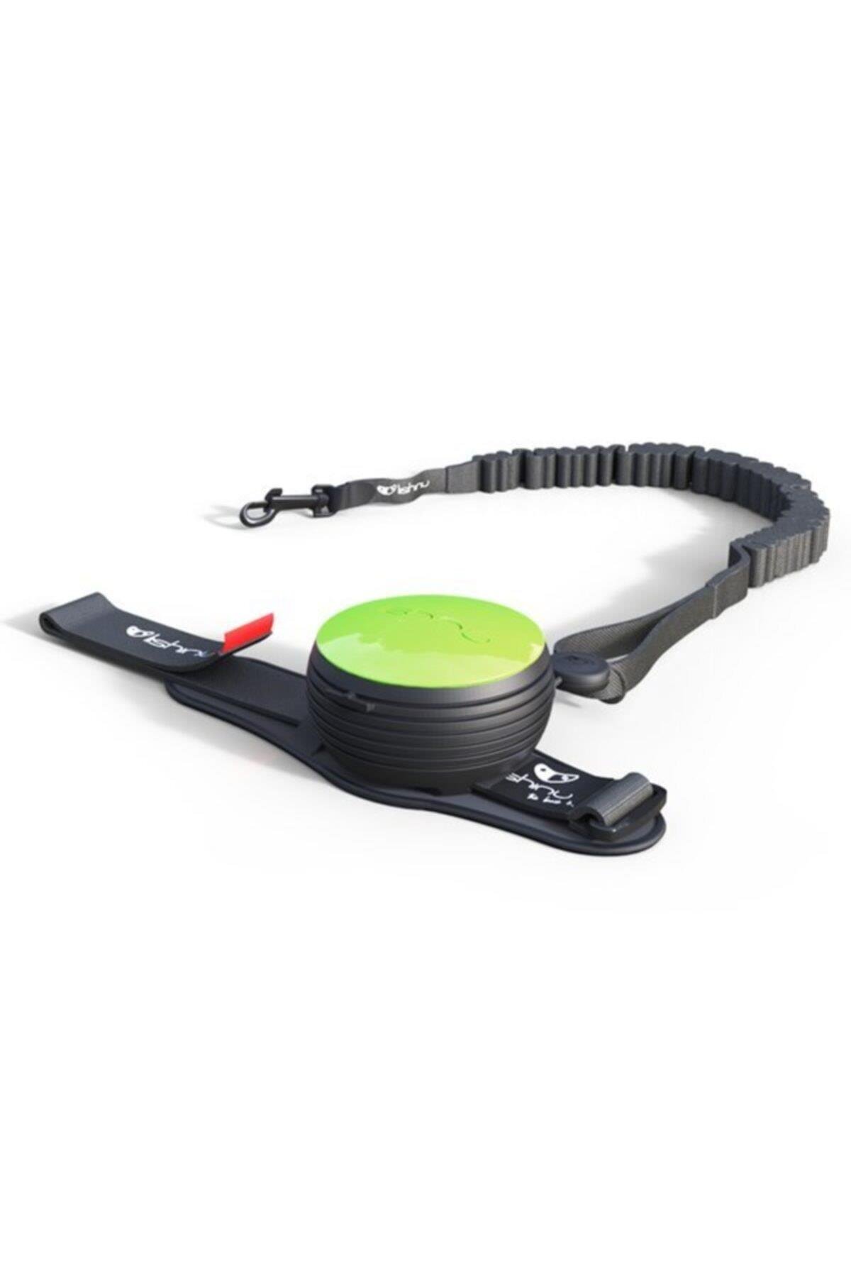 Lishinu Akıllı Kontrol Bungee Köpek Gezdirme Tasması Yeşil L 13-40 Kg