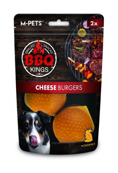 M-Pets Bbq Kings Cheese Burgers Chıcken Ödül 130 Gr