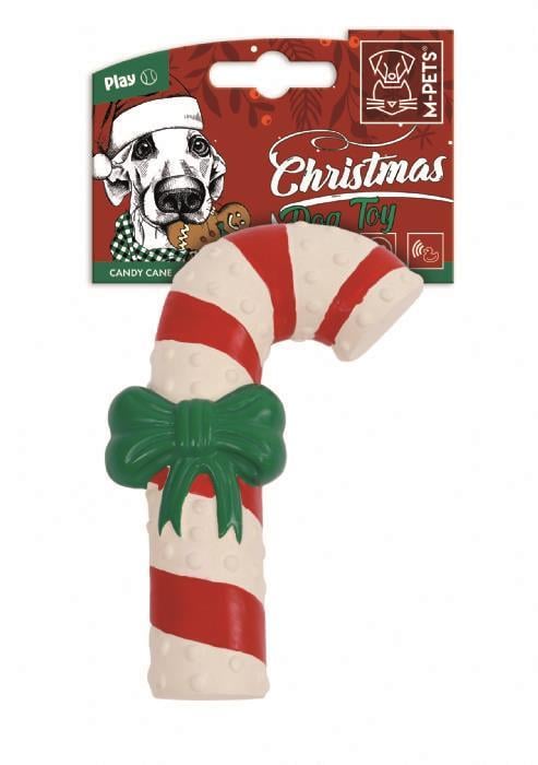 M-Pets Chrıstmas Candy Cane Köpek Oyuncağı