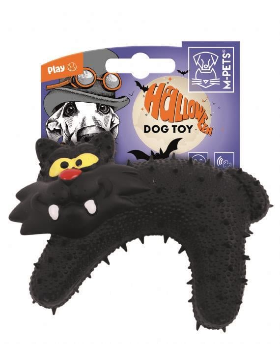 M-Pets Halloween Black Cat Köpek Oyuncağı