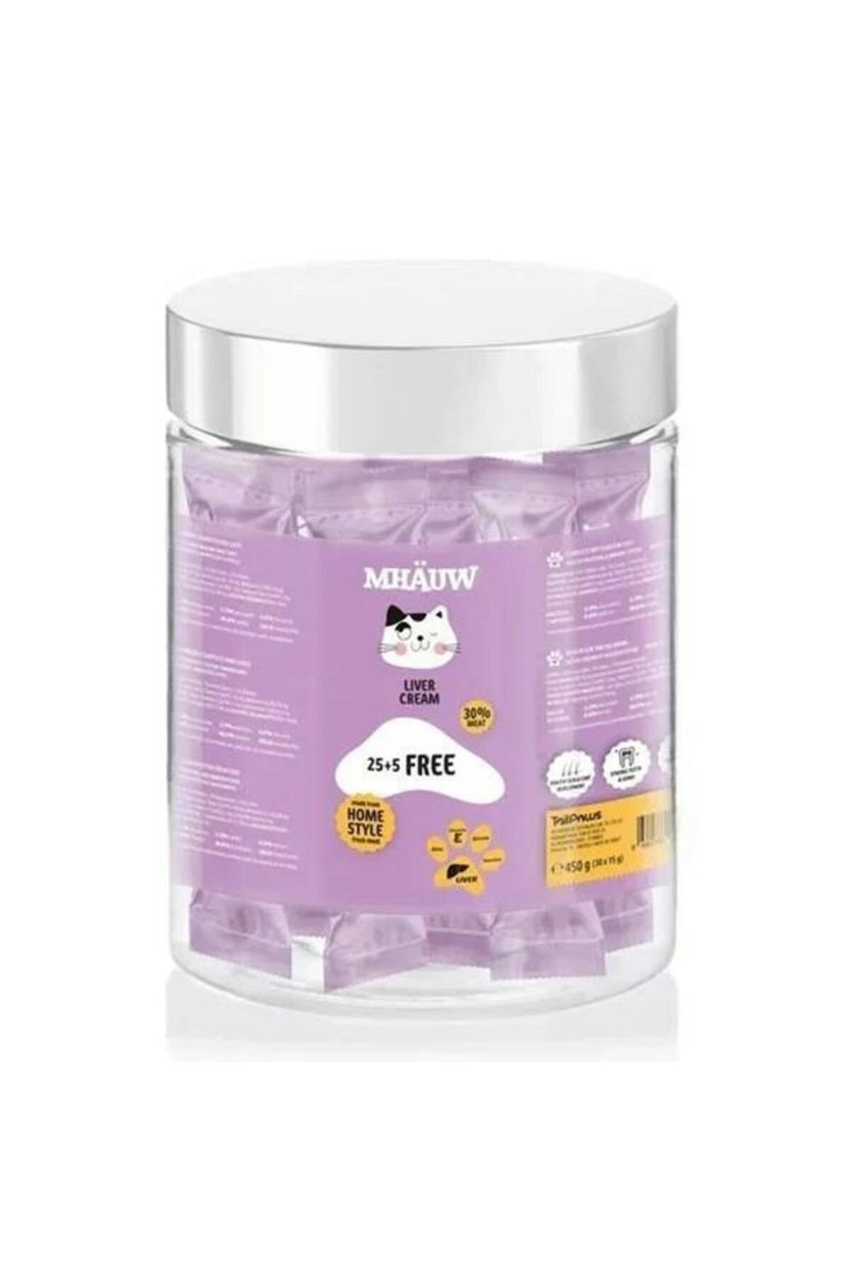 MHAUW Ciğerli Sıvı Kedi Ödülü 15gr 30lu
