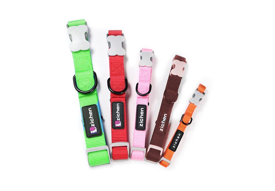 Miapet Ayarlanabilir Kemik Tokalı Boyun Tasması  S 1.5x40 Pembe