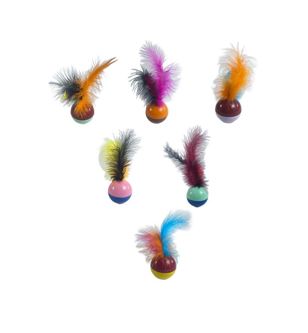 Miapet Kedi Oyuncağı Tüylü Hacıyatmaz 16cm