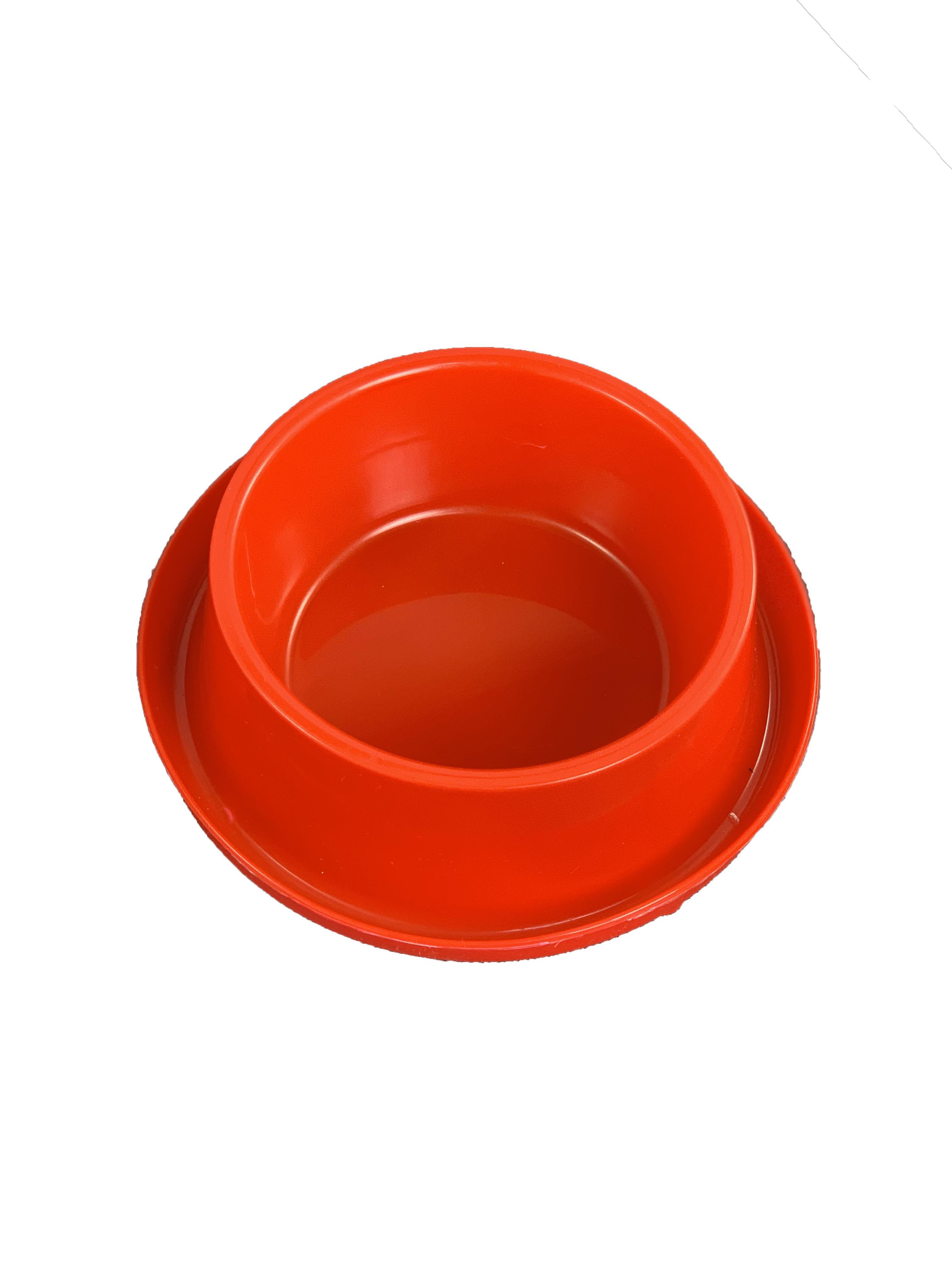 Miapet Plastik Kedi-Köpek Mama ve Su Kabı 400 ML Kırmızı