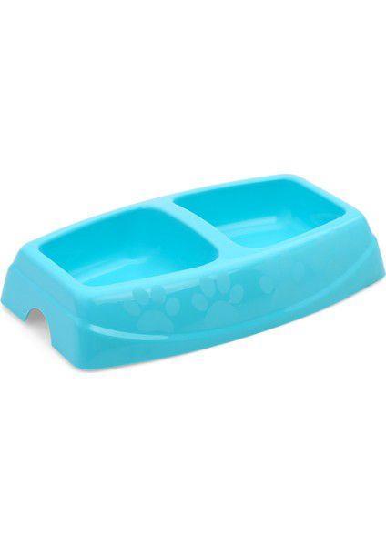 Molly Kedi Köpek İkili Mama Ve Su Kabı Kabı 20cm 300Ml