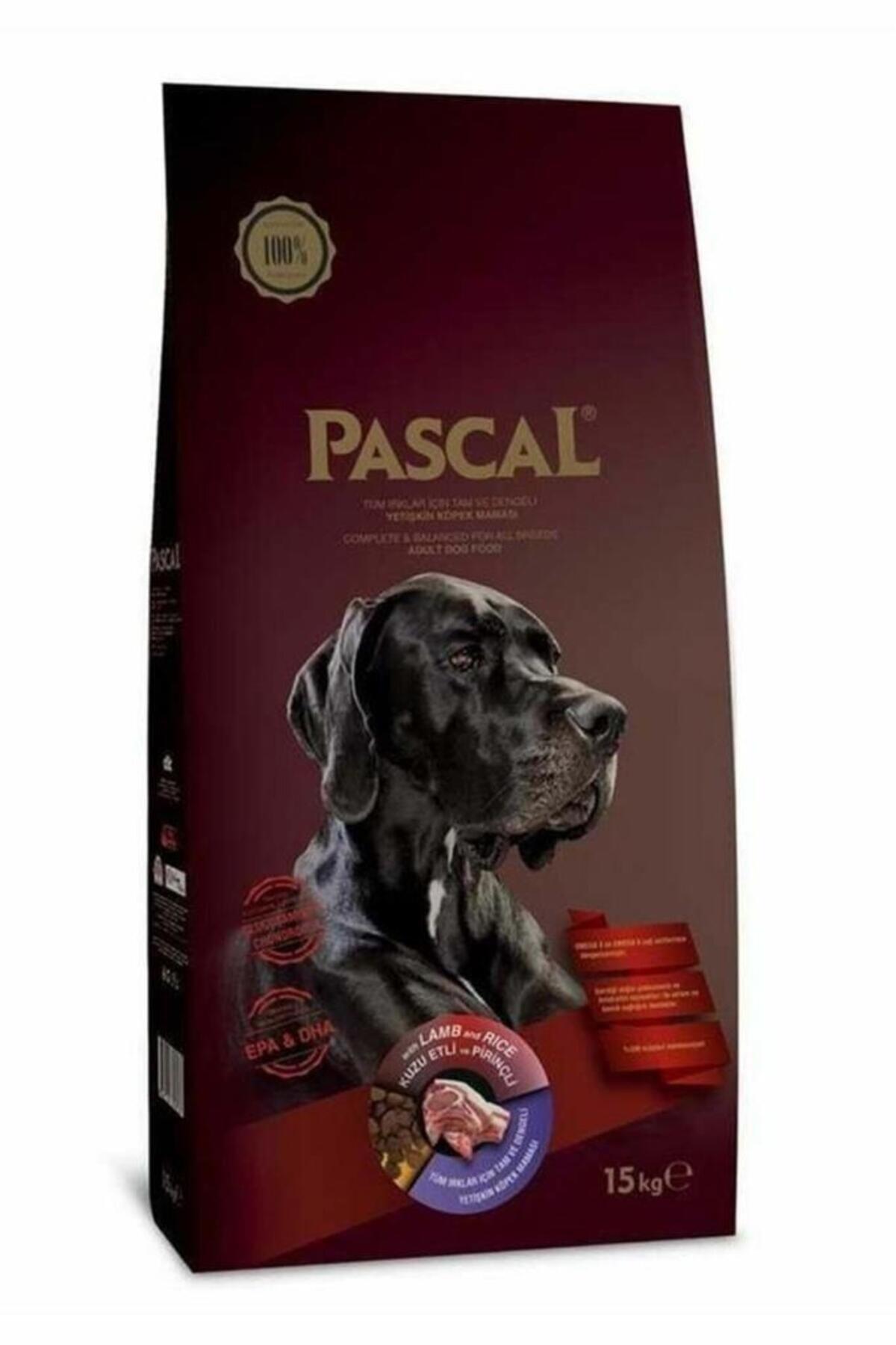 Pascal Kuzu Etli Ve Pirinçli 15 Kg Yetişkin Kuru Köpek Maması