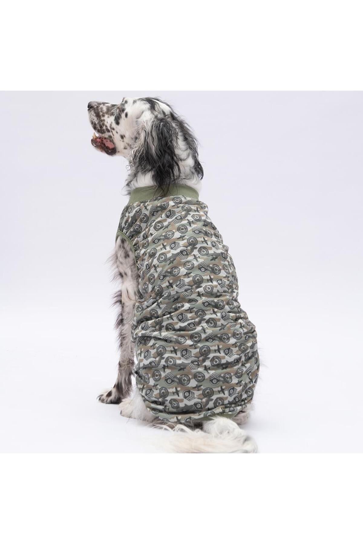 Pawstar Ary Army Büyük Köpek Tişörtü - Köpek Kıyafeti 6xl