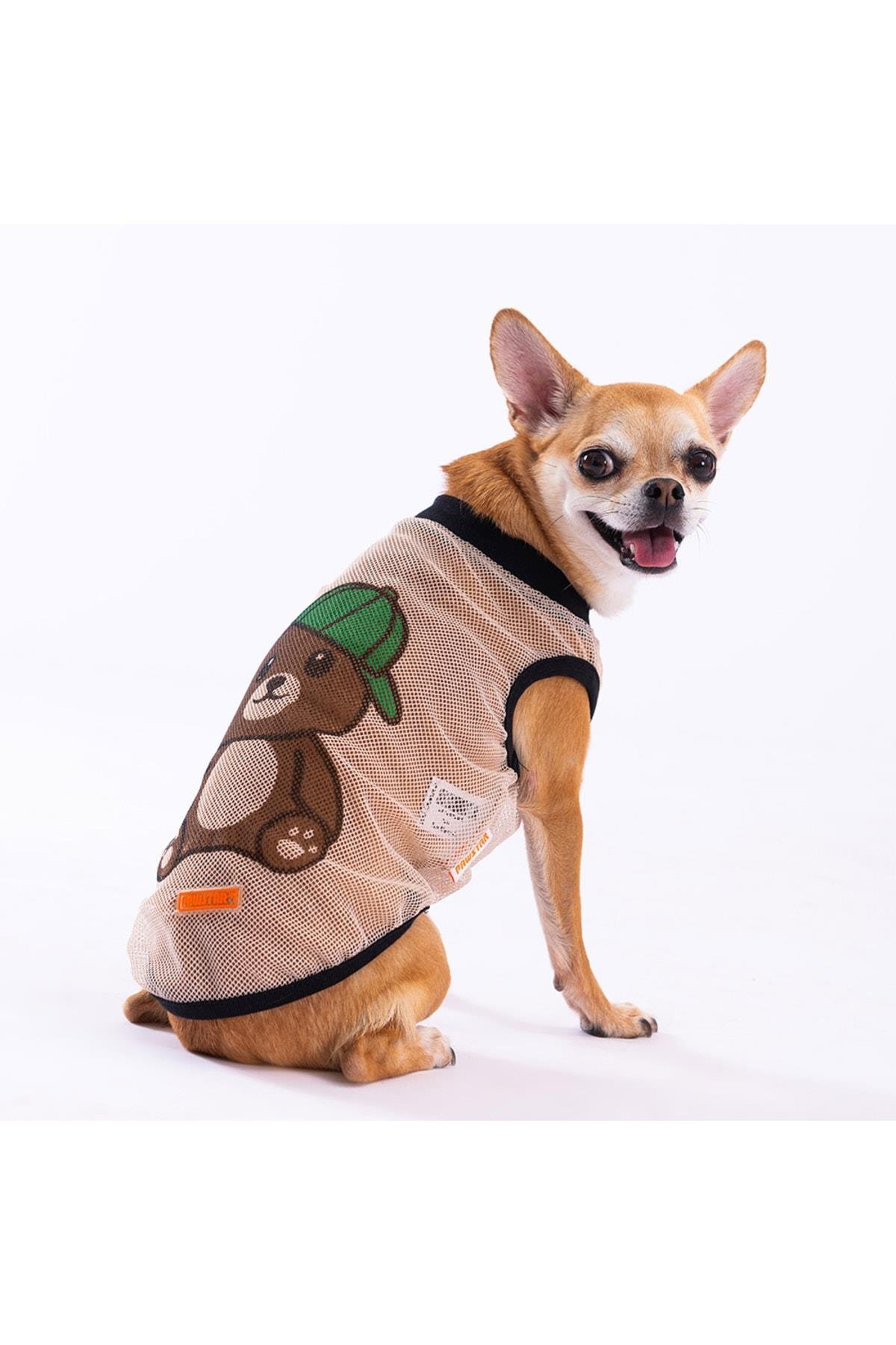 Pawstar Bear Mesh Kedi Köpek Tişörtü - Kedi Köpek Kıyafeti Medium