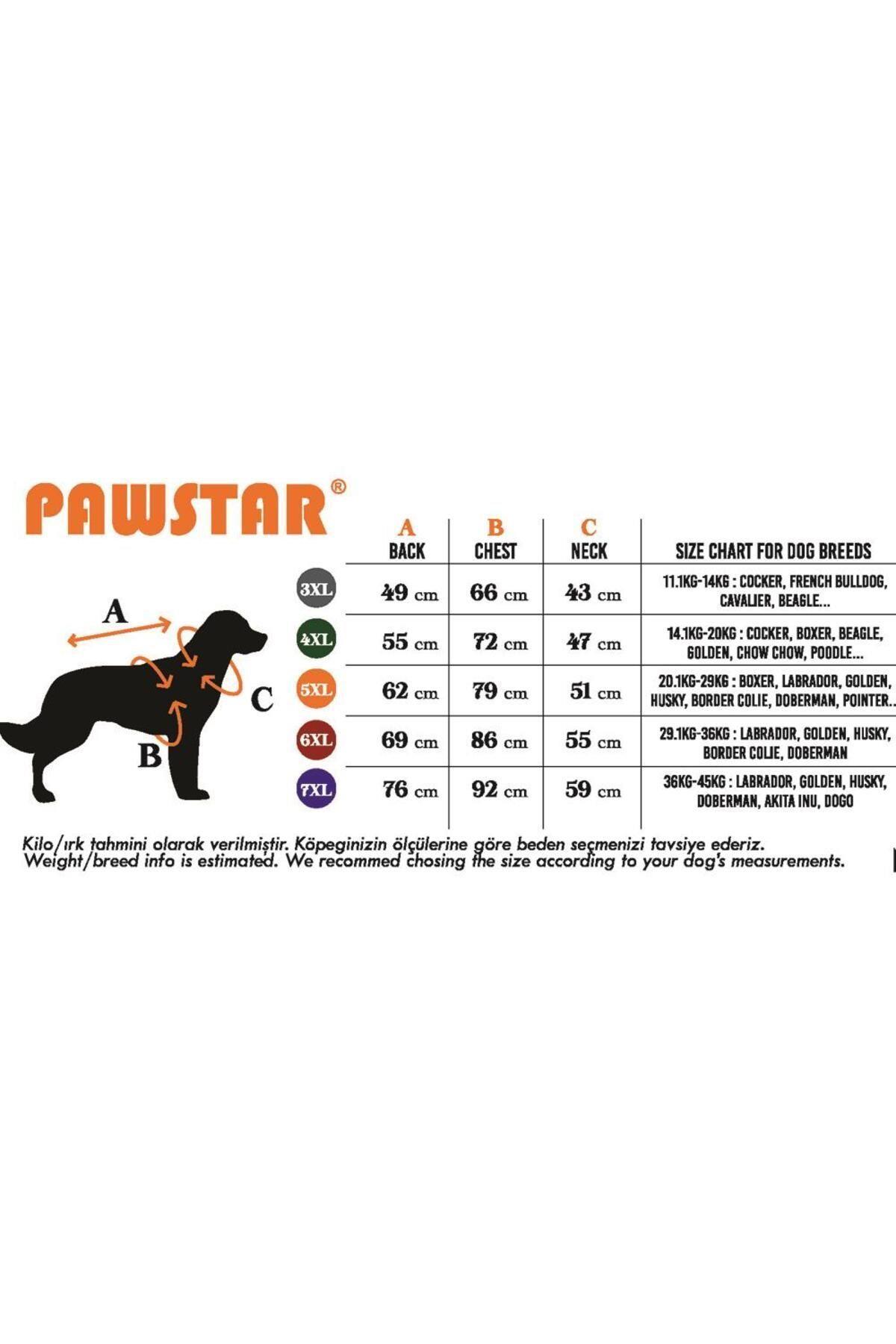 Pawstar Mint Joy Büyük Köpek Tişörtü - Köpek Kıyafeti (15 KG-45 KG) 5XL