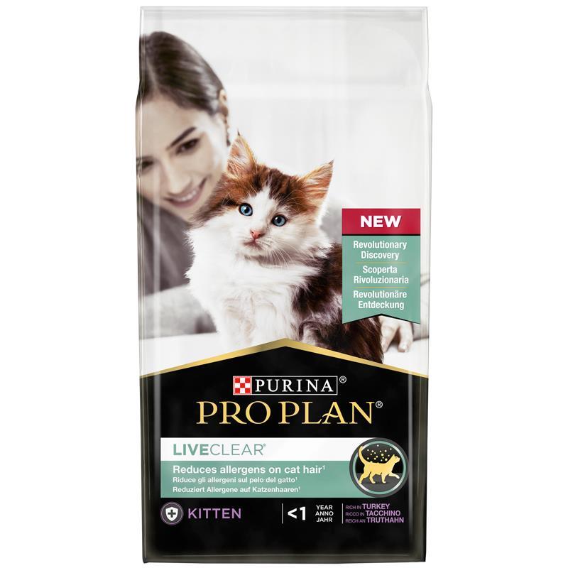 Pro Plan LiveClear Hindili Alerjen Azaltan Yavru Kedi Maması 1,4kg
