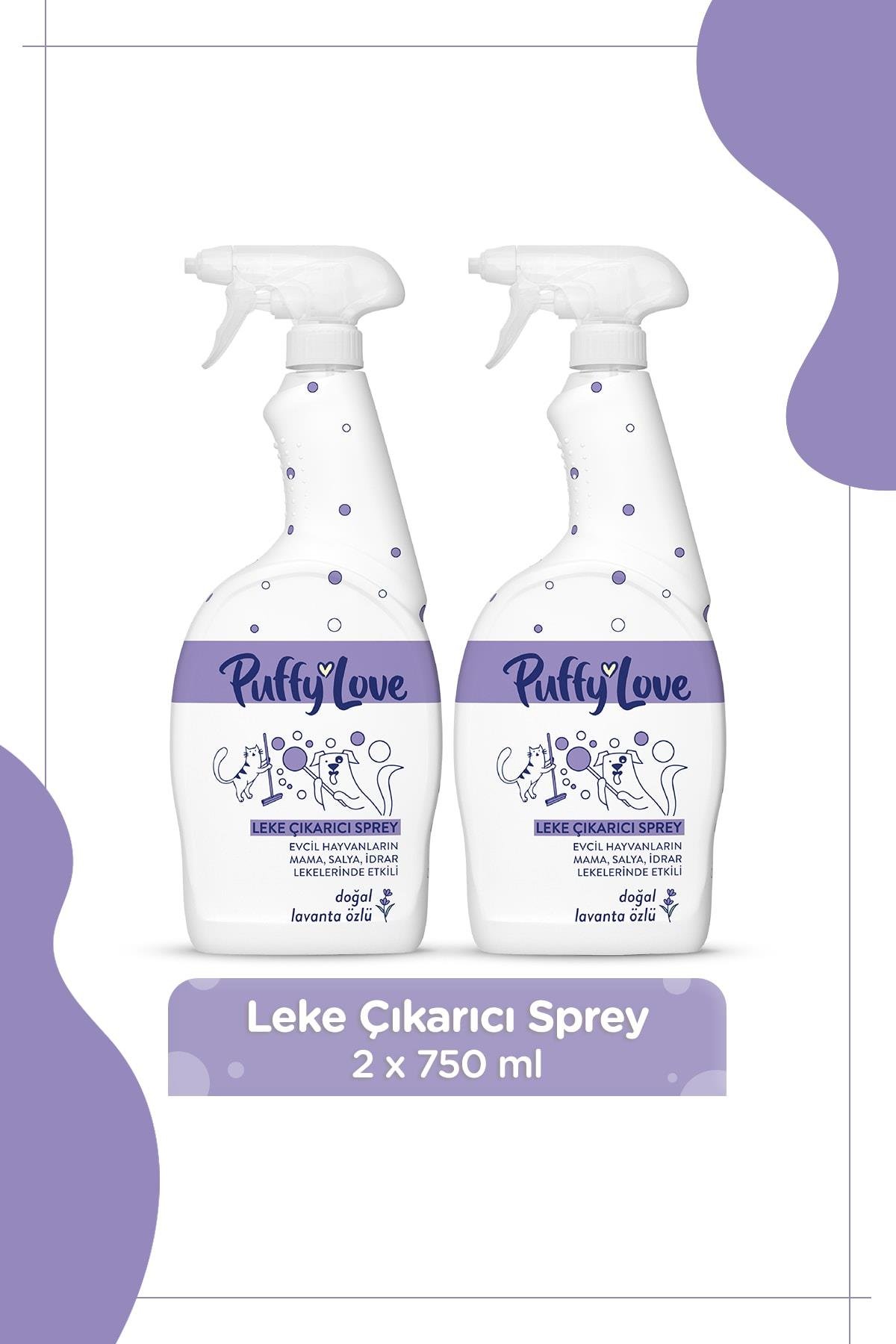 Puffy Love Leke Çıkarıcı Sprey Hayvan Dostu 750 Ml 2 Adet