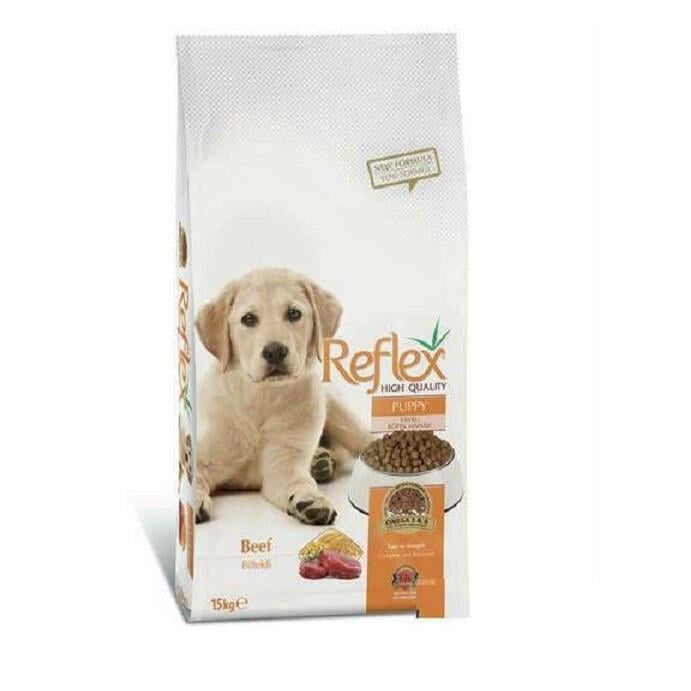 Reflex Biftekli Büyük Irk Yavru Kuru Köpek Maması 15 Kg