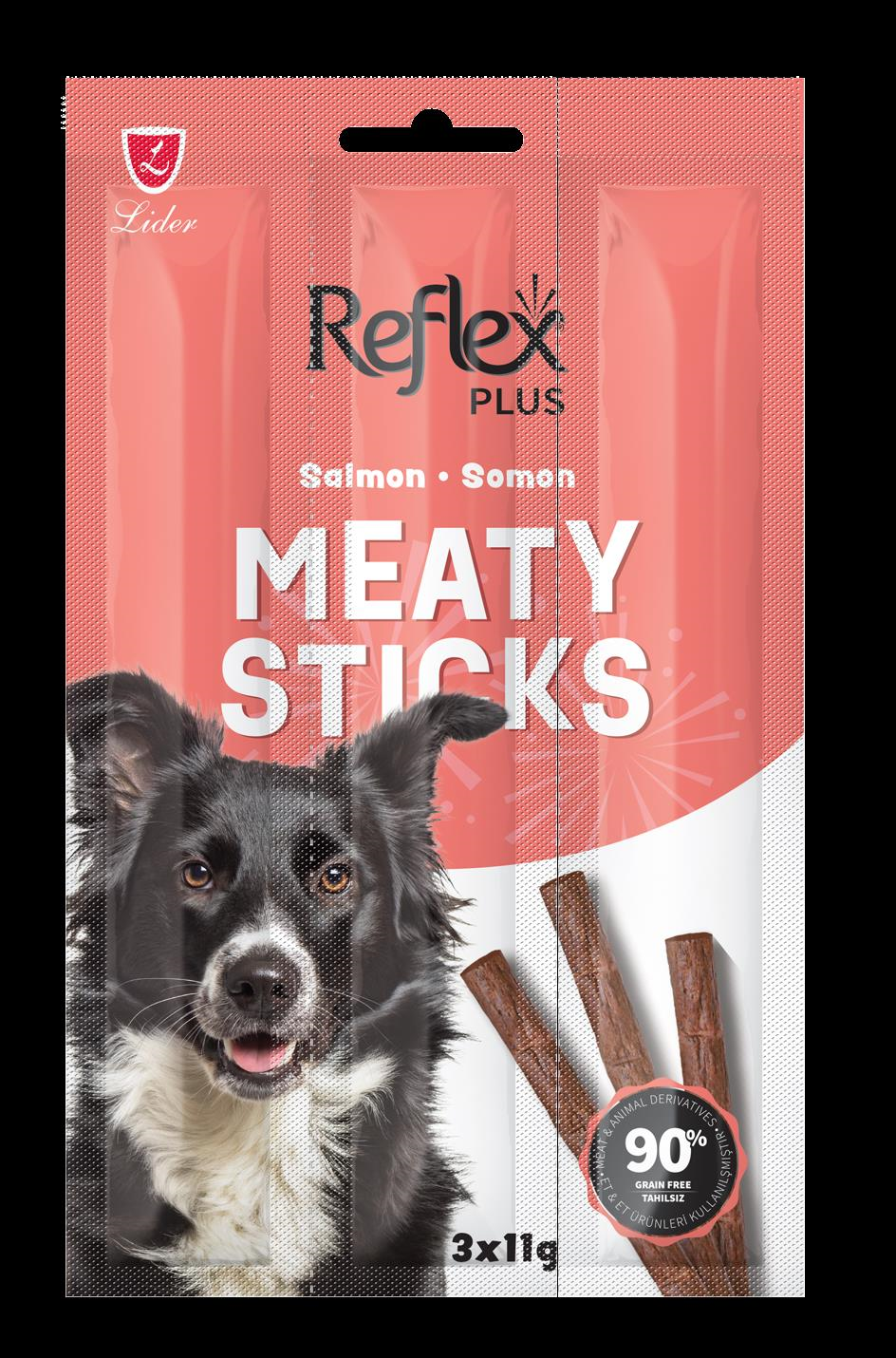 Reflex Plus Kuzulu Stick Yetişkin Köpek Ödül Maması 3*11
