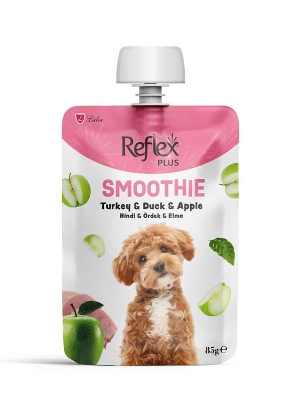Reflex Plus Smoothie Hindi Ördek ve Elmalı Yetişkin Köpek Sıvı Ödül Maması 85 gr