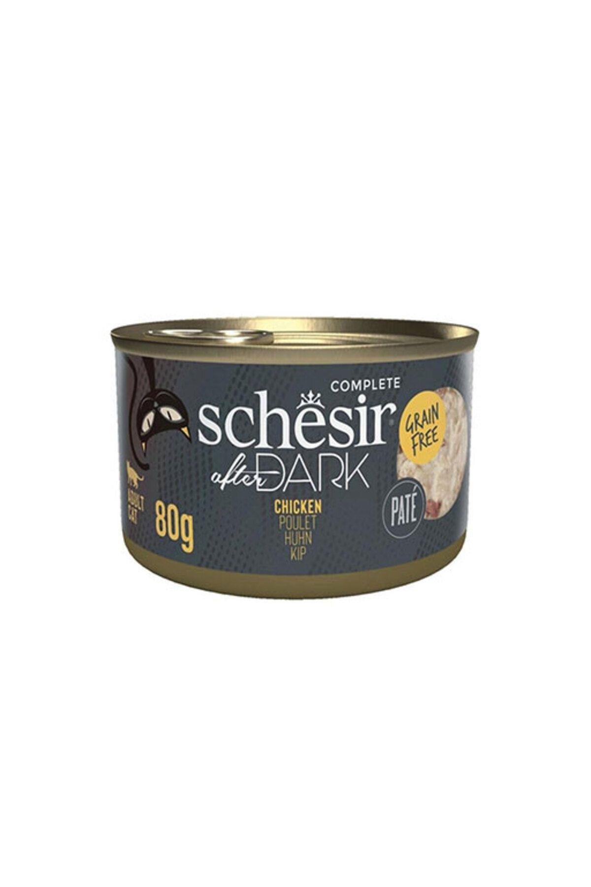 Schesir After Dark Pate Tavuk Etli Tahılsız Yetişkin Kedi Konservesi 80 gr