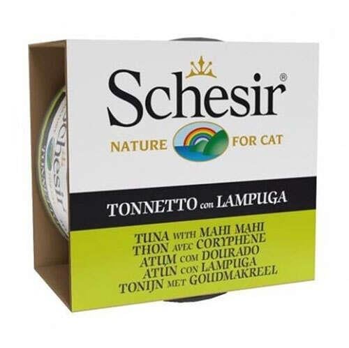Schesir Jelly Ton Balıklı Ve Lambukalı (MAHİ MAHİ) Kedi Konservesi 85 gr