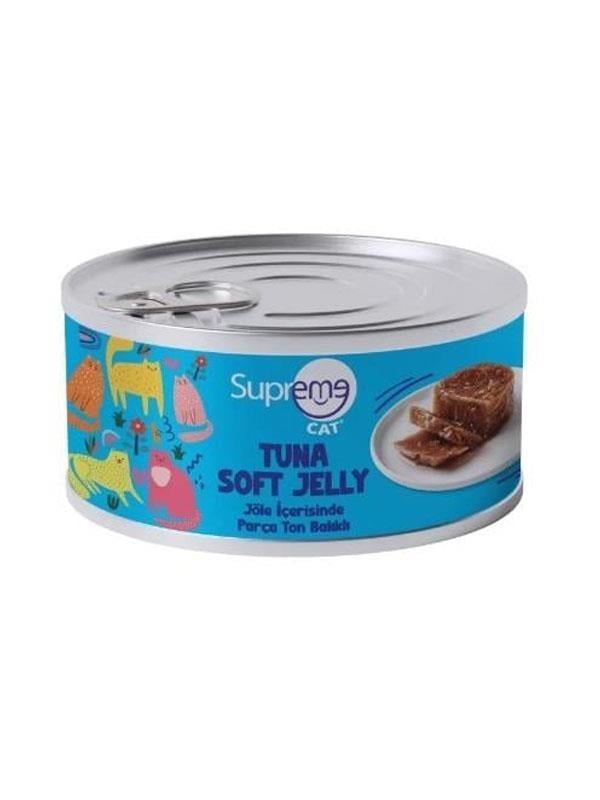 Supreme Cat Ton Balıklı Jöleli Kedi Konservesi 85 Gr