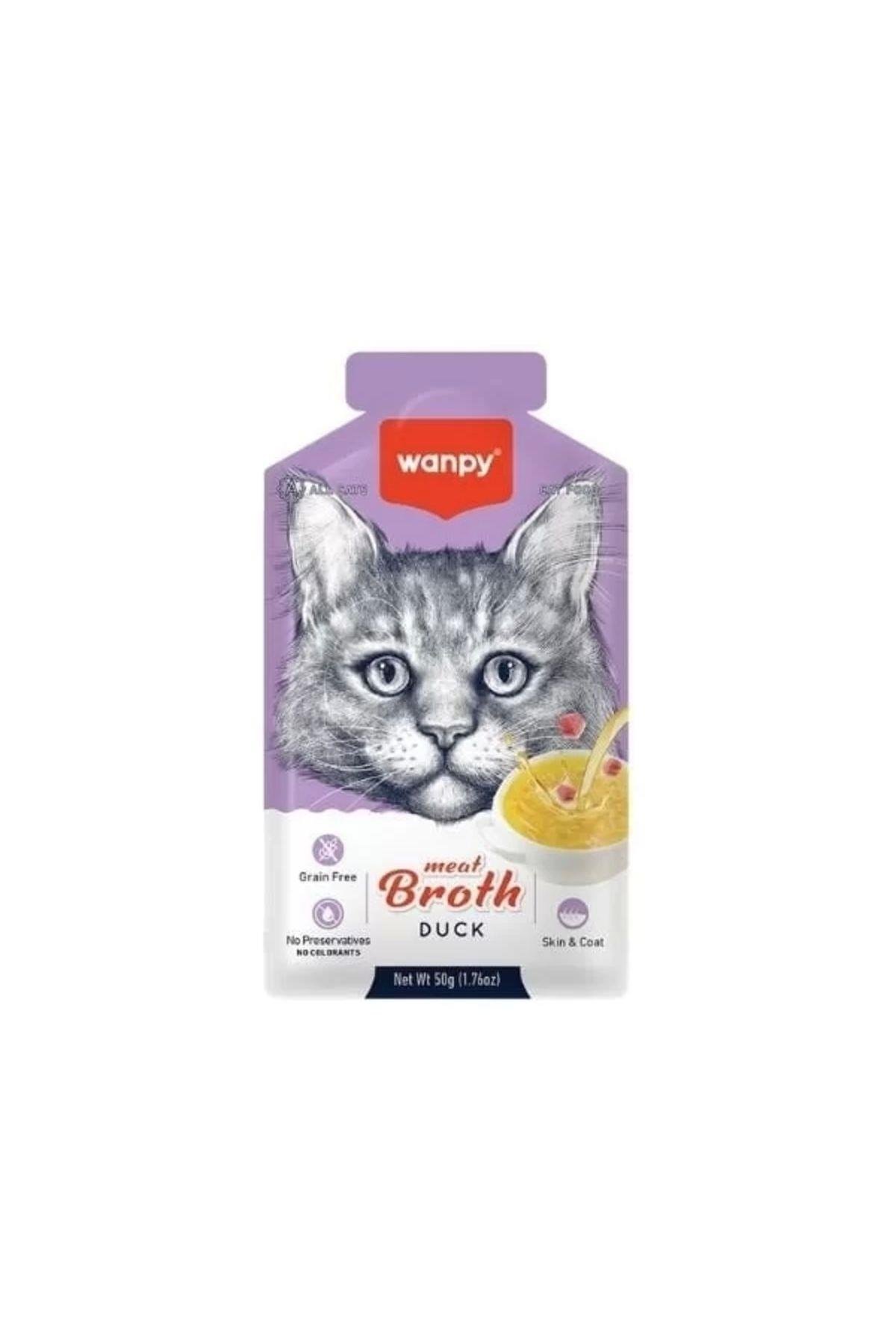 Wanpy Ördek Etli Tahılsız Kedi Çorbası 50 gr