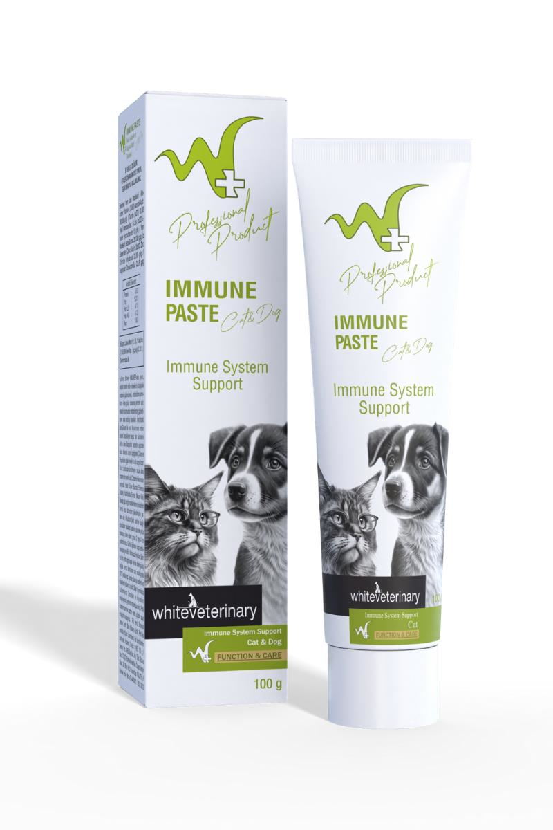 WhiteVeterinay Immune System Paste 100 Gr ( Bağışıklık Destekleyici Kedi Macunu )