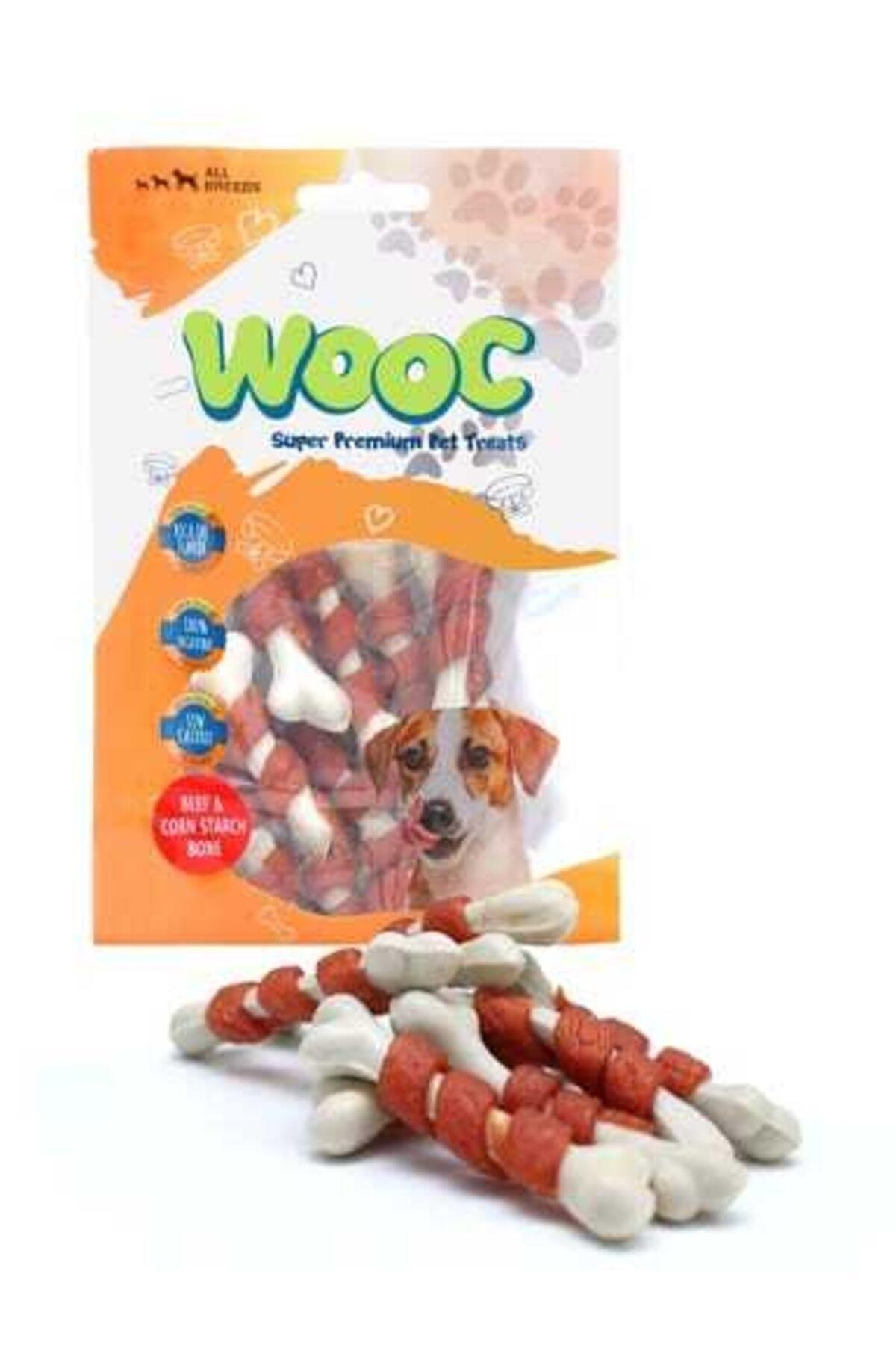 wooc Dog Biftek Sargılı Kalsiyum Kemikli Ödül 3 Adet