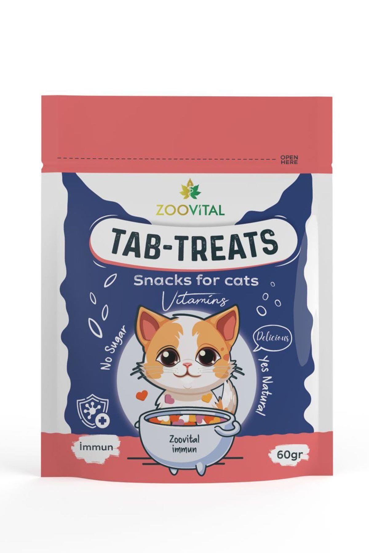 Zoovital İmmun Sistem Destekleyici Bağışıklık Güçlerndirici Çiğnenebilir Kedi Ödül Tablet