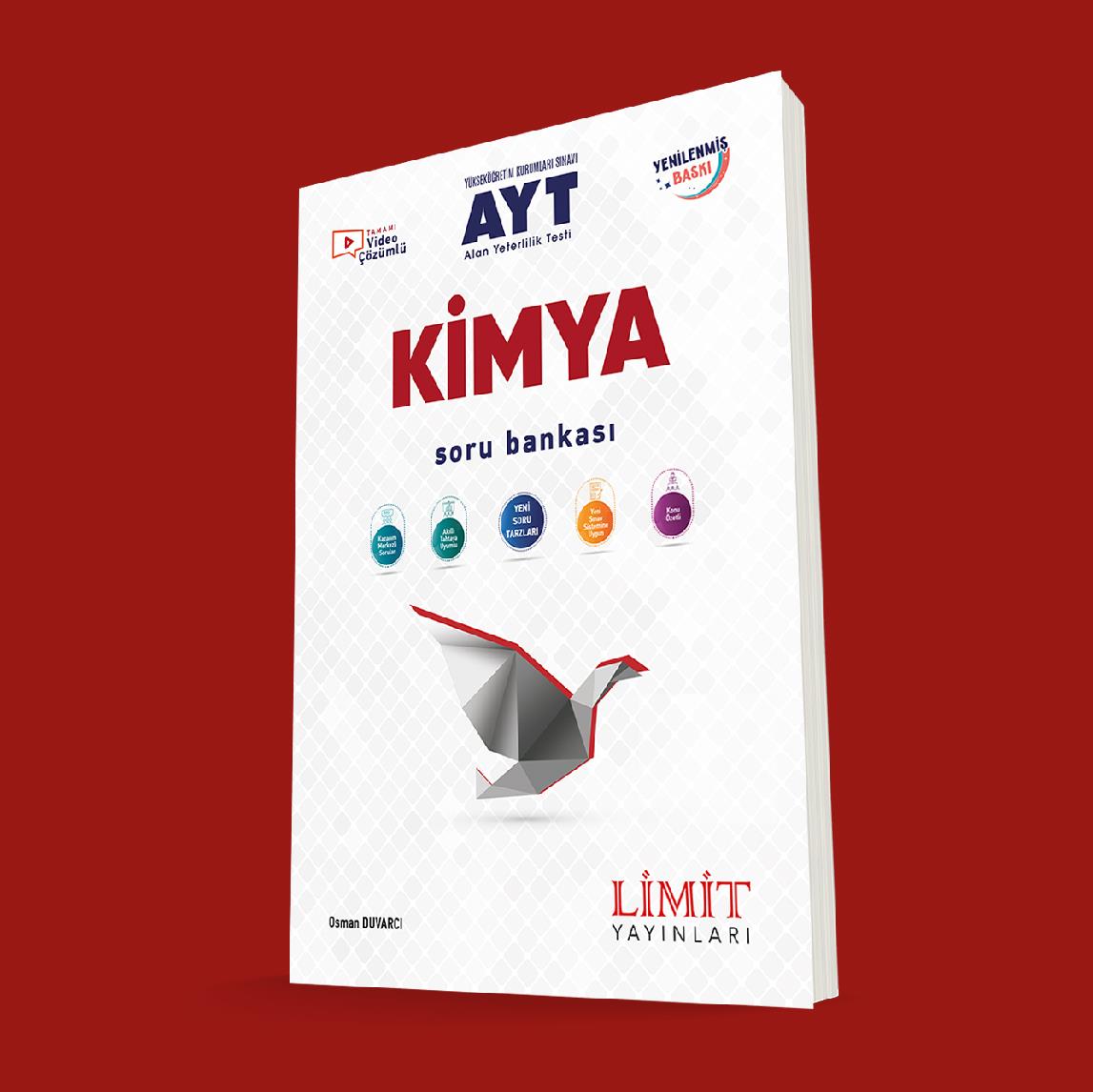 Limit Yayınları AYT Kimya Soru Bankası