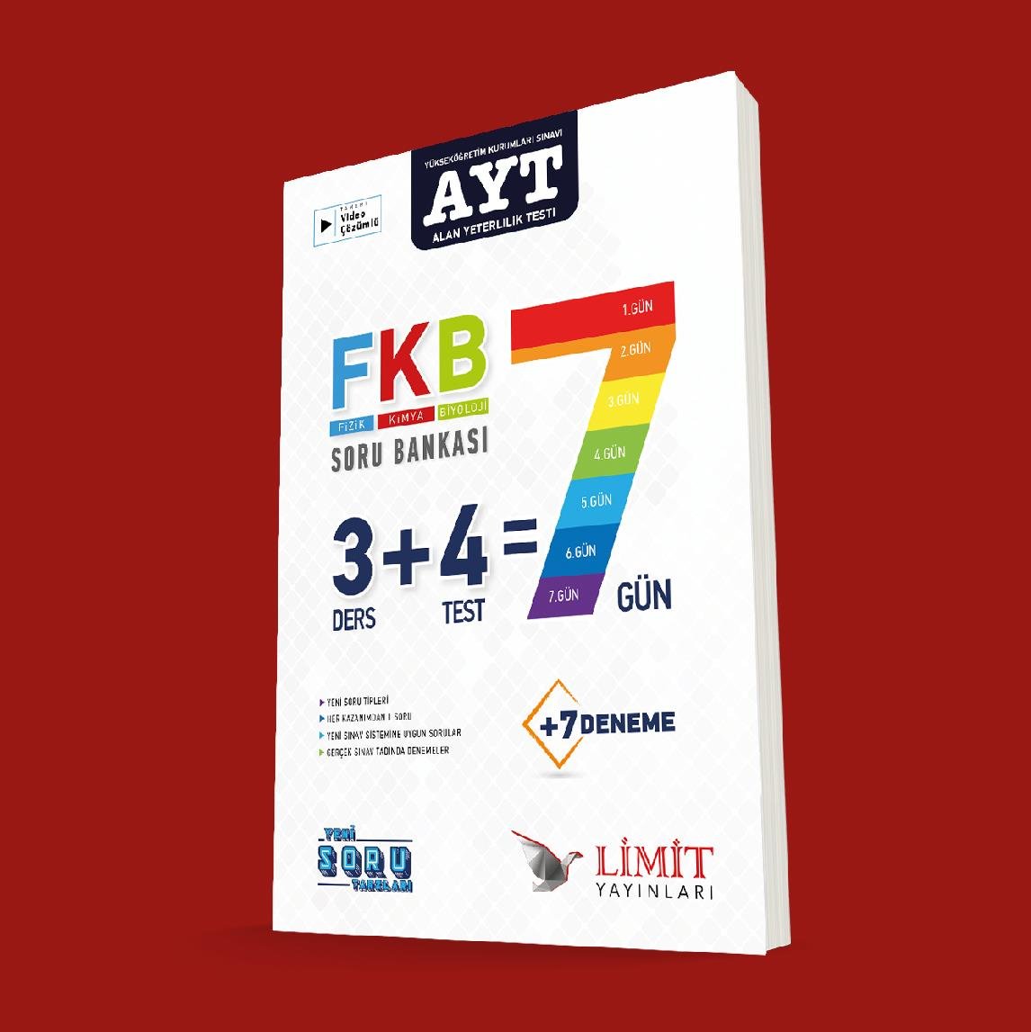 Limit Yayınları AYT Kronometre FKB Soru Bankası