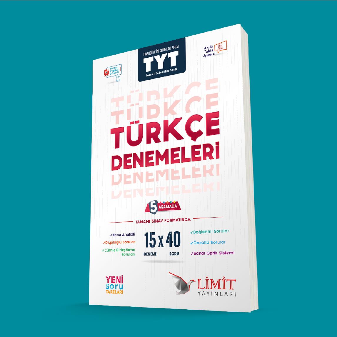Limit Yayınları TYT 15' Li Türkçe Denemeleri