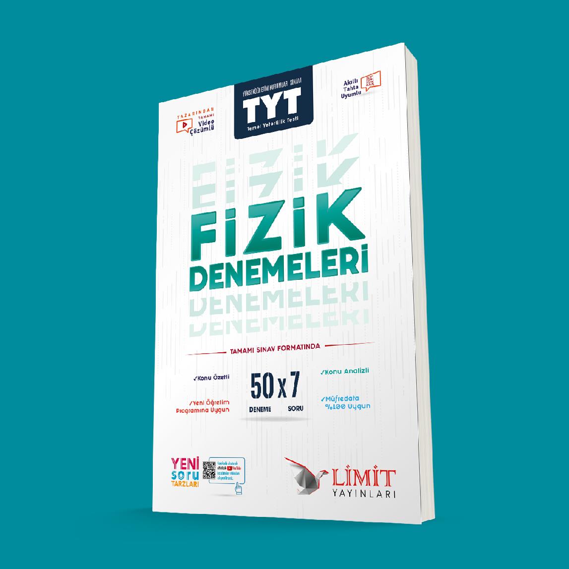 Limit Yayınları TYT 50 li Fizik Denemeleri