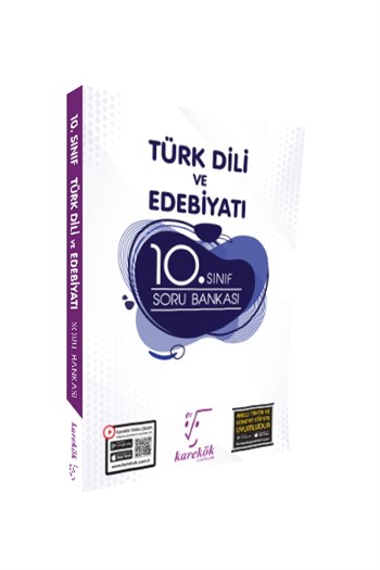 Karekök Yayınları 10.Sınıf Türldili Edebiyatı Soru Bankası