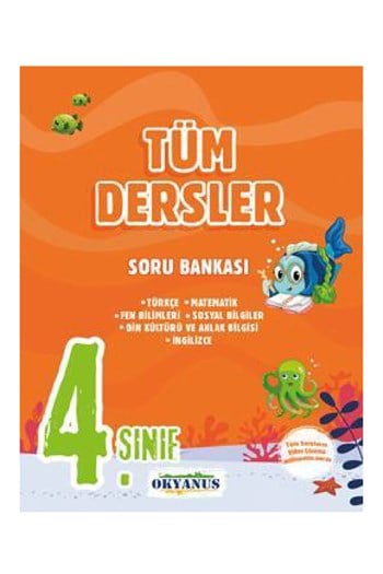 Okyanus Yayınları 4.Sınıf Tüm Dersler Soru Bankası